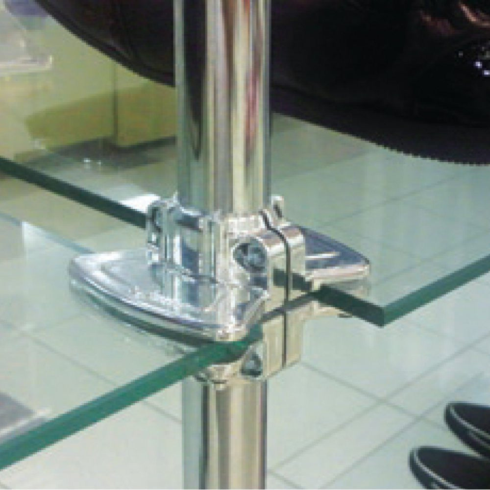 Double Support Joint for 25mm Dia. Chrome Tube Rail