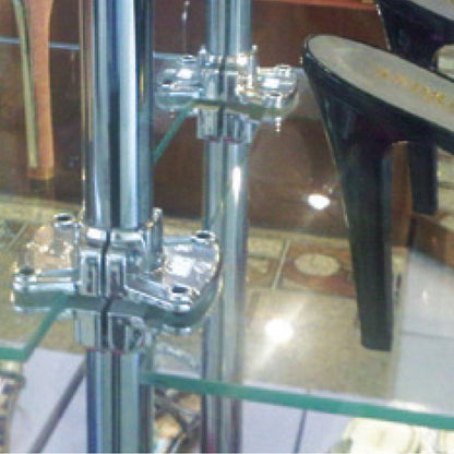 Double Support Joint for 25mm Dia. Chrome Tube Rail