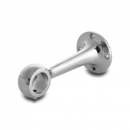 Chrome Tube Support Arm for 25mm Dia. Chrome Tube Rail