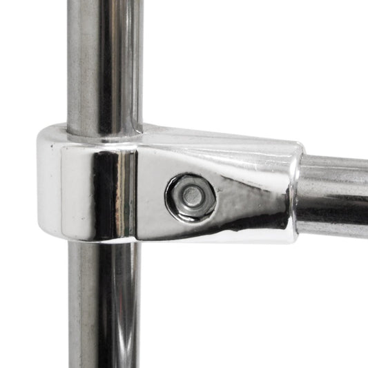Chrome 3-Way Clamp Fitting for 25mm Dia. Chrome Tube Rail