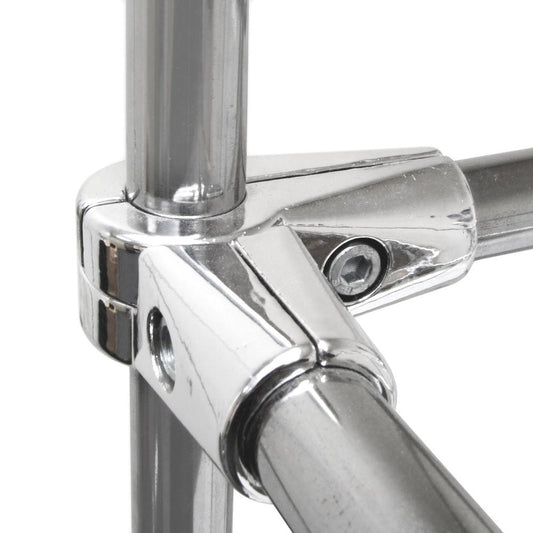 Chrome 4-Way Adjustable Clamp for 25mm Dia. Chrome Tube Rail