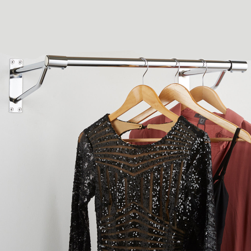 3m Heavy Duty Wall-Mounted Hanging Clothes Rail
