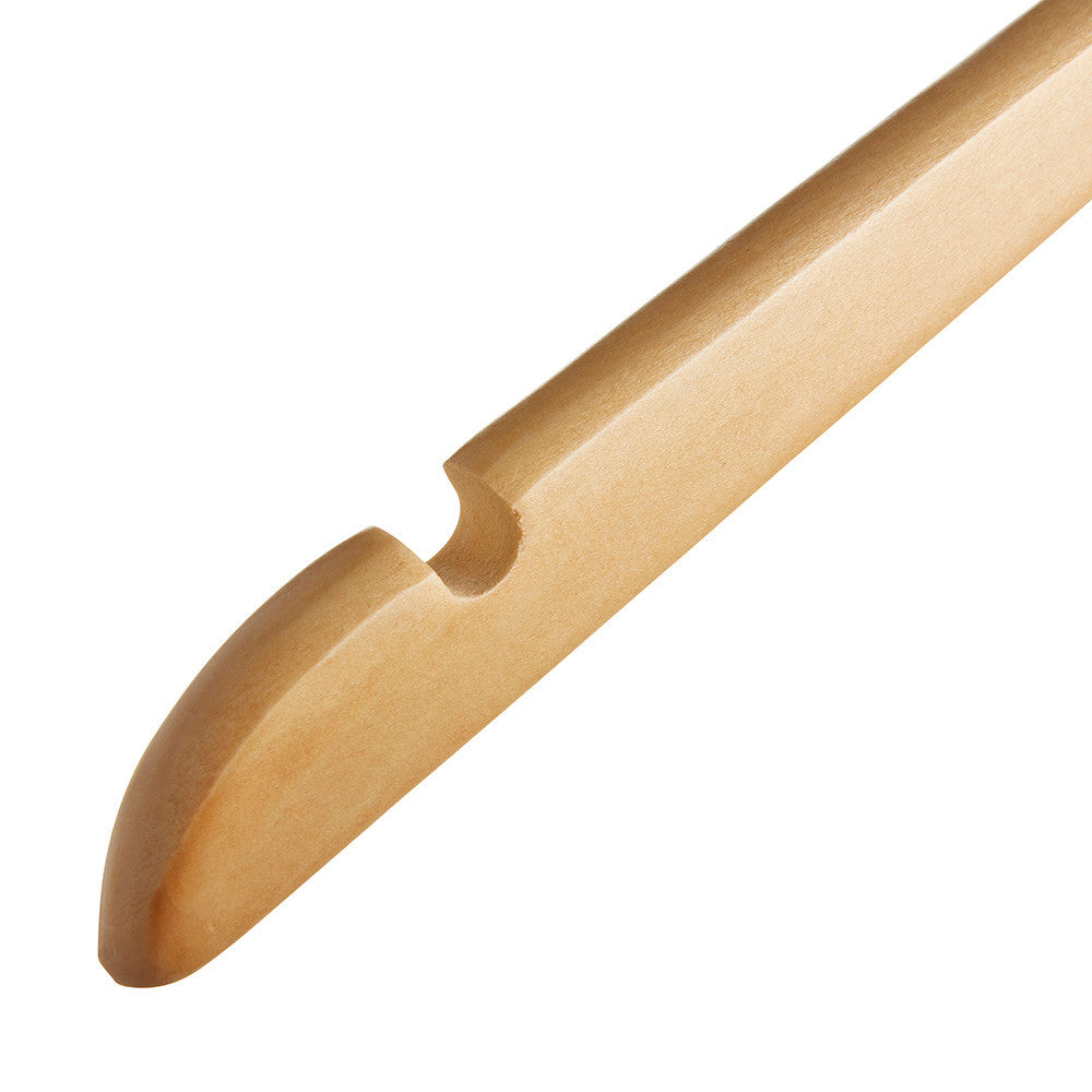 Wooden Shirt Hangers with Shoulder Notches - 45 cm