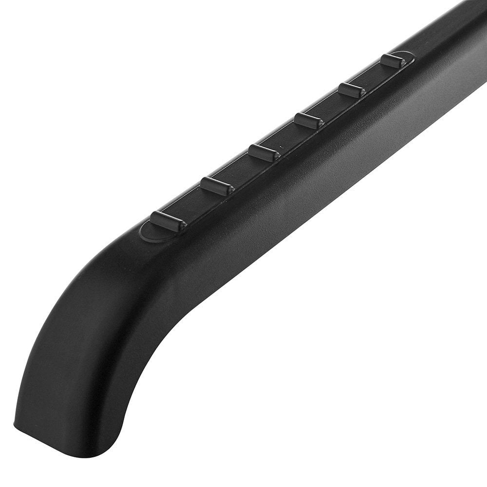 Black Plastic Knitwear Hangers with Textured Arms - 42 cm