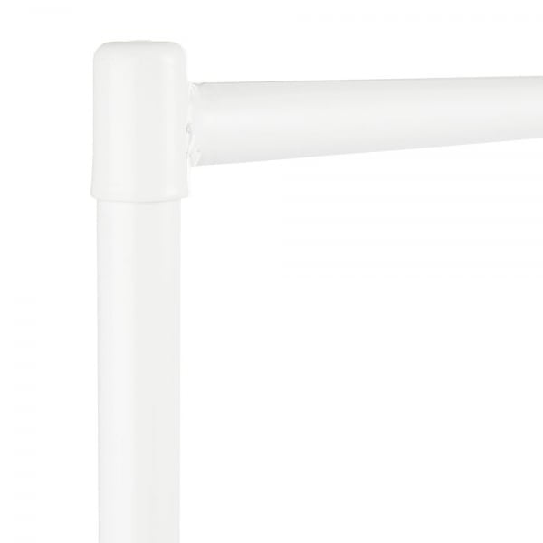 Children's White 4ft Wide Heavy-Duty Clothes Rail