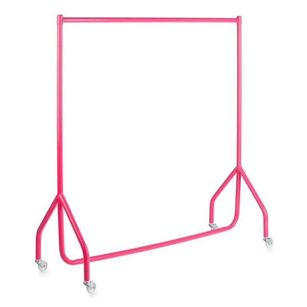Children's Pink 4ft Wide Heavy-Duty Clothes Rail