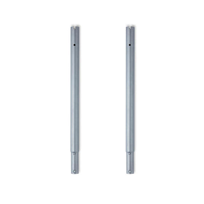 18inch Silver Height Extensions For Heavy-Duty Clothes Rail