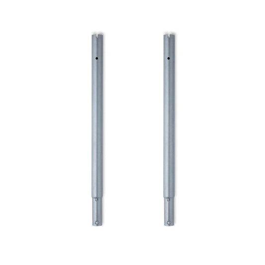 18inch Silver Height Extensions For Heavy-Duty Clothes Rail