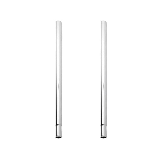 18inch Chrome Height Extensions For Heavy-Duty Clothes Rail