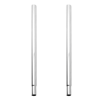 30inch Chrome Height Extensions For Heavy-Duty Clothes Rail