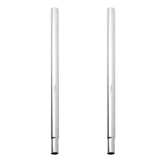30inch Chrome Height Extensions For Heavy-Duty Clothes Rail