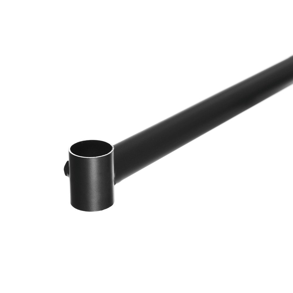 Black 4ft Centre Bar For Heavy-Duty Clothes Rail