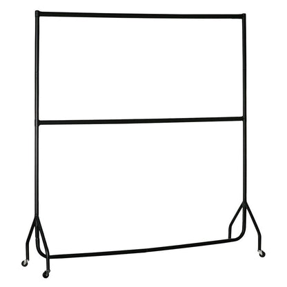 Black 5ft Centre Bar For Heavy-Duty Clothes Rail