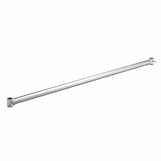 Chrome 6ft Centre Bar For Heavy-Duty Clothes Rail