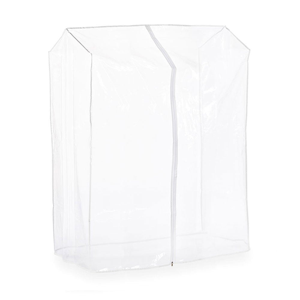 3ft Clear Childrens Clothes Rail Cover Single Zip