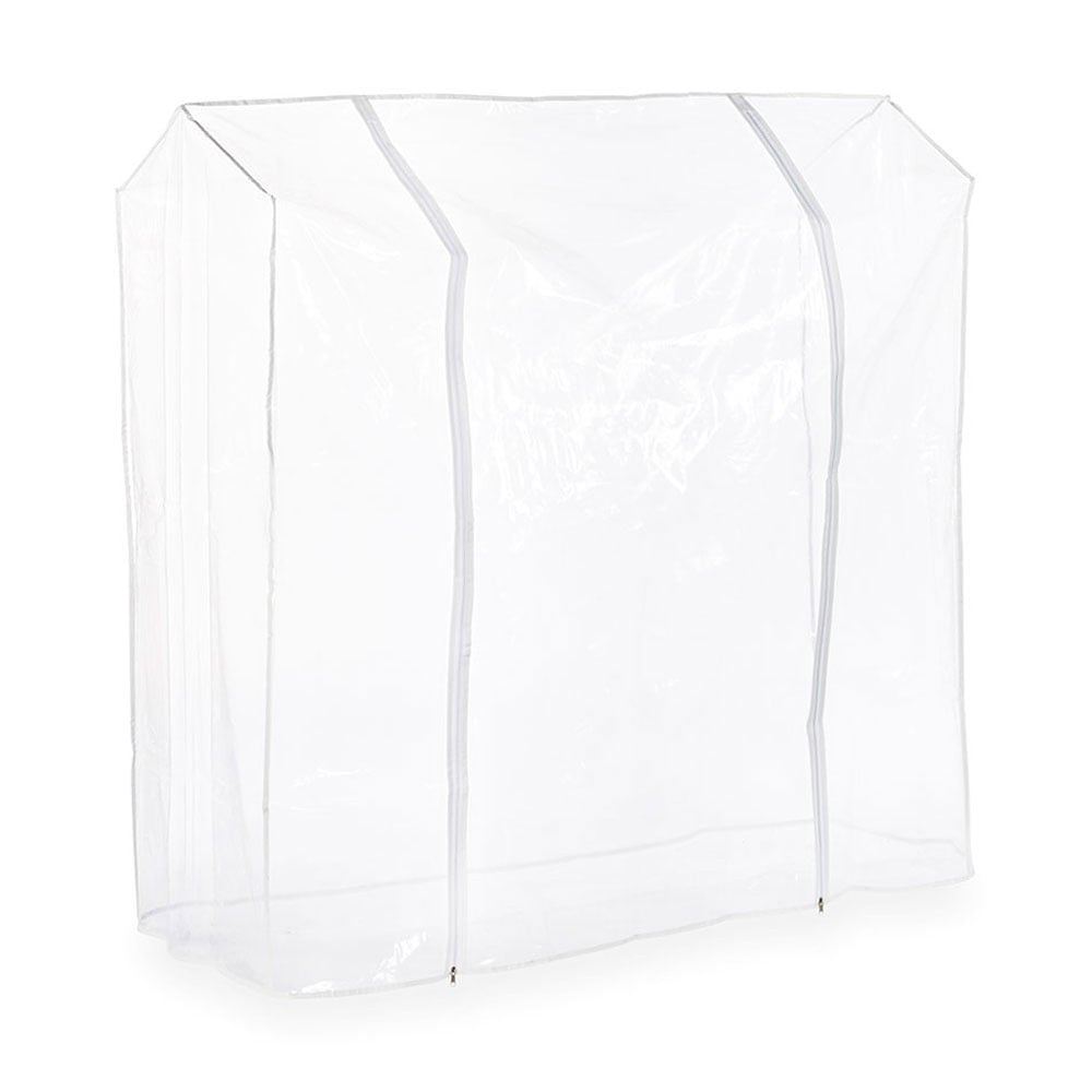 4ft Clear Childrens Clothes Rail Cover Double Zip