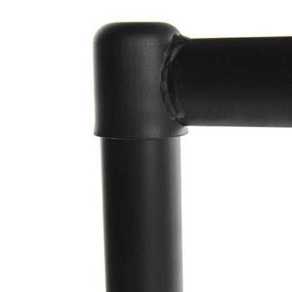Black Heavy-Duty Clothes Rail