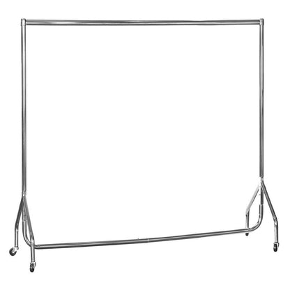 Chrome Heavy-Duty Clothes Rail