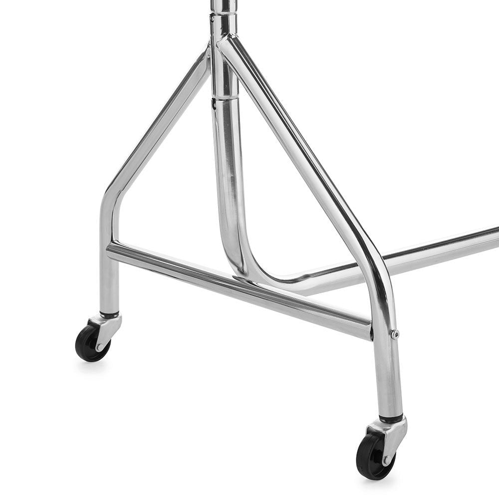 Reinforced Chrome Heavy-Duty Clothes Rail