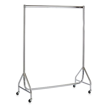 Reinforced Chrome Heavy-Duty Clothes Rail