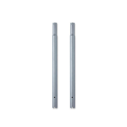 Tall Silver Heavy-Duty Clothes Rail