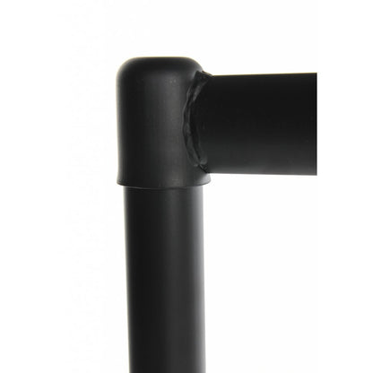 Fishtail Black Heavy-Duty Clothes Rail