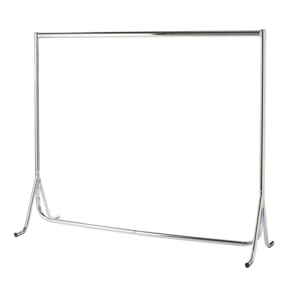 Fishtail Chrome Heavy-Duty Clothes Rail