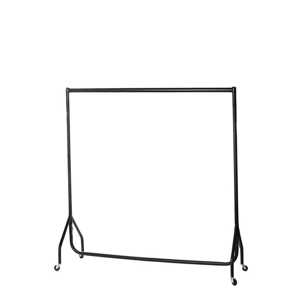Childrens Black Heavy-Duty Clothes Rail
