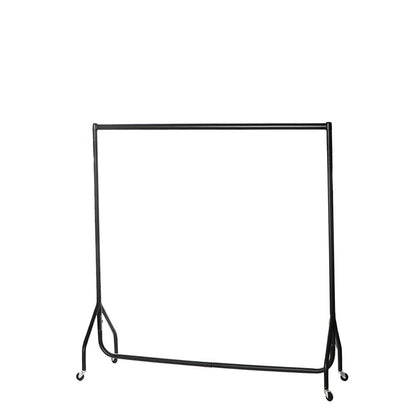 Childrens Black Heavy-Duty Clothes Rail