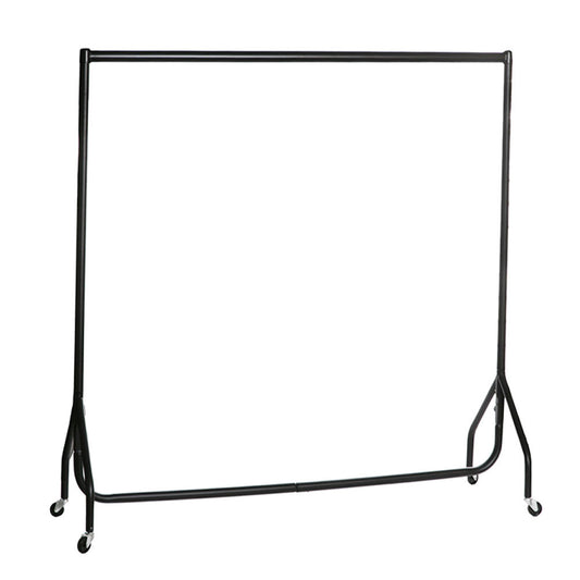 Childrens Black Heavy-Duty Clothes Rail