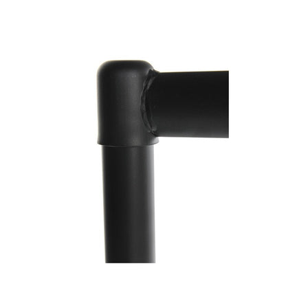 Reinforced Black Heavy-Duty Clothes Rail