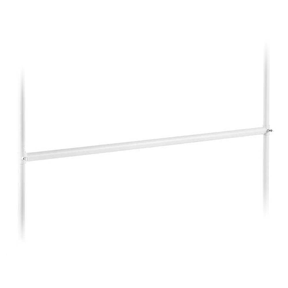 Gloss White centre Bar For Heavy Duty Clothes Rail
