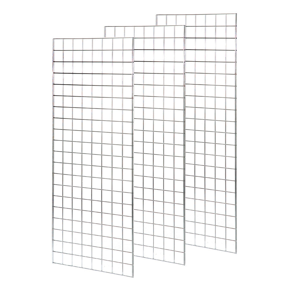 Chrome 5ft Grid Mesh Panel