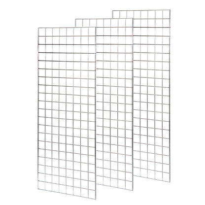 Chrome 5ft Grid Mesh Panel