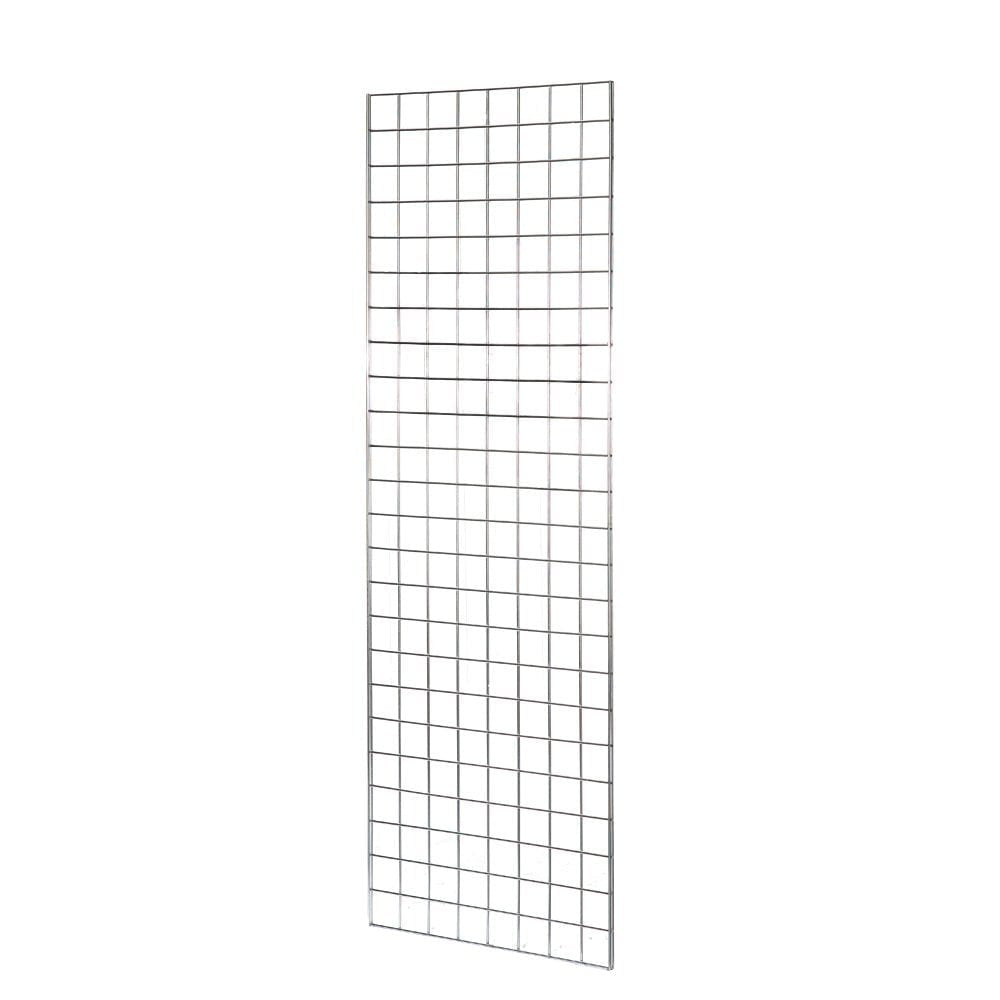6 x Chrome 6ft Grid Mesh Panels