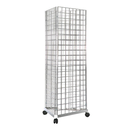 Gridwall Three-Way Display For 610mm Wide Panels