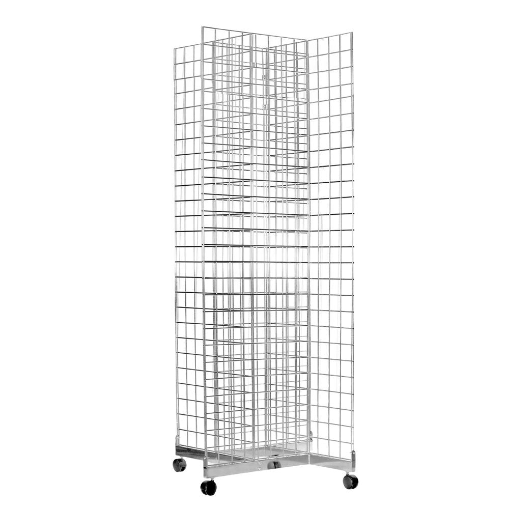 Gridwall Four-Way Display For 610mm Wide Panels