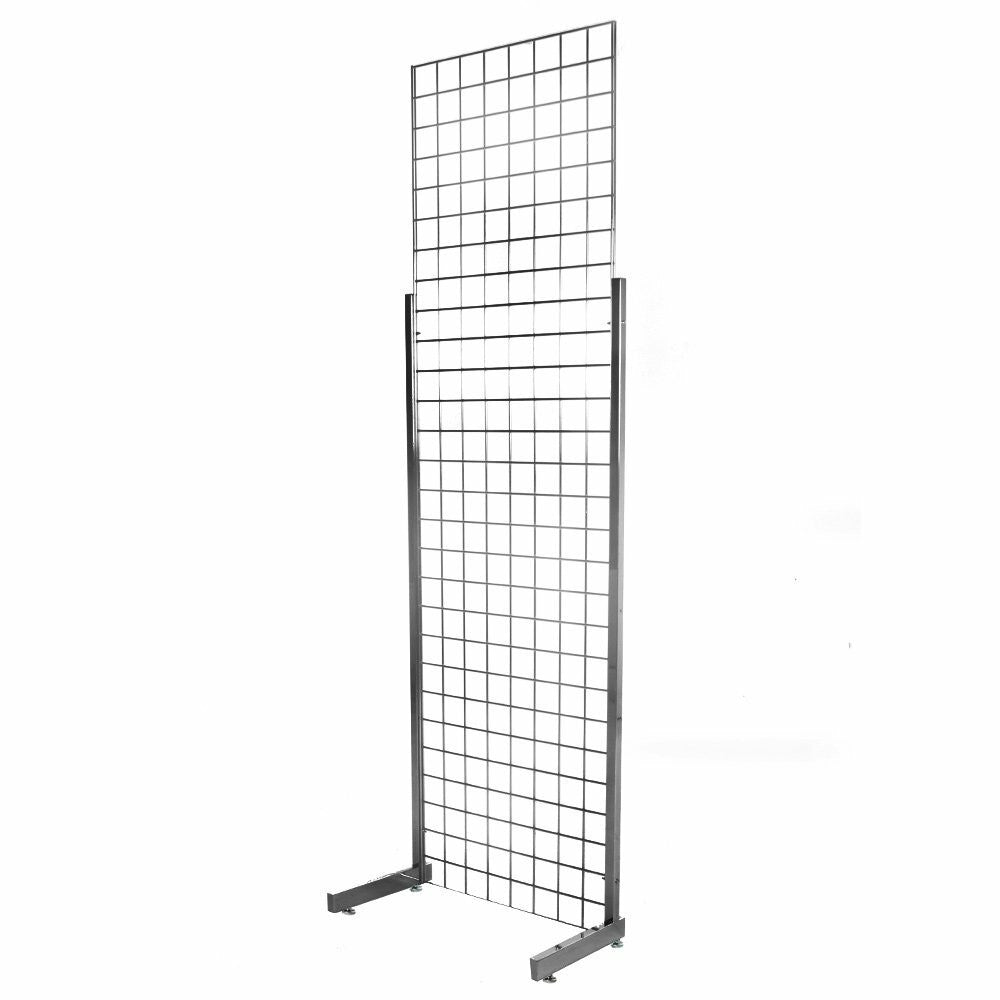 Pair of Heavy Duty L-Legs For Gridwall Mesh