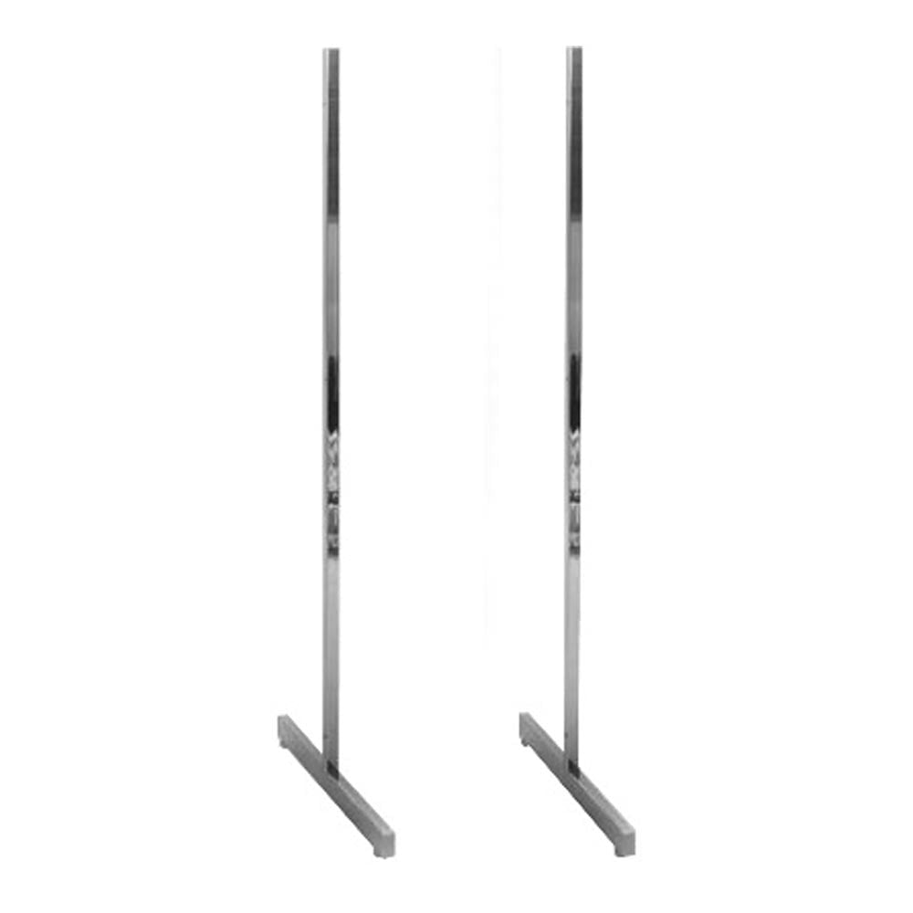Pair of Heavy Duty T-Legs For Gridwall Mesh
