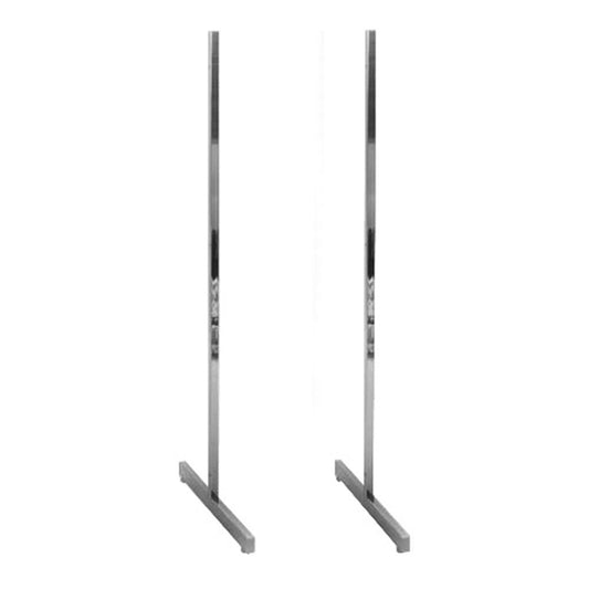 Pair of Heavy Duty T-Legs For Gridwall Mesh