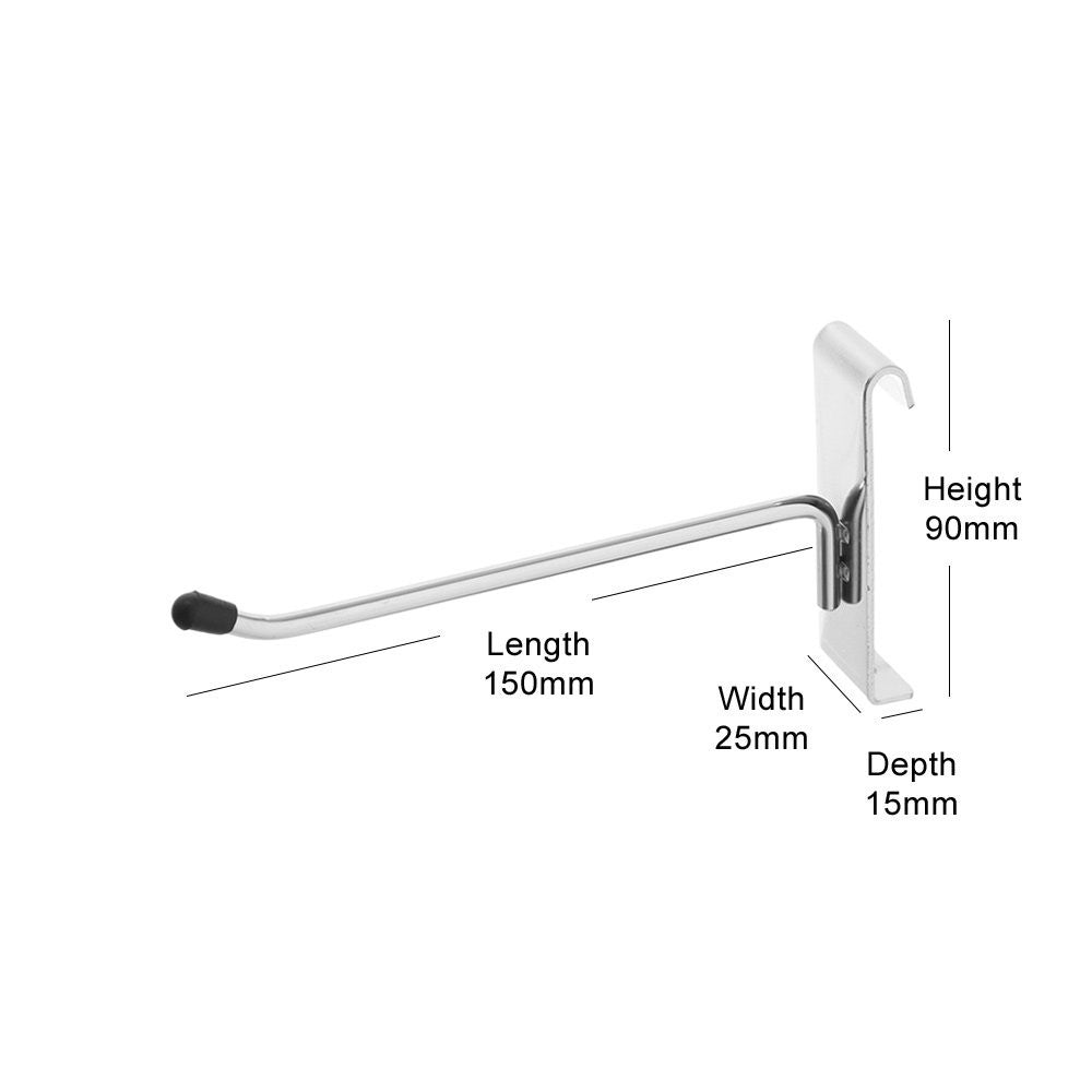 6 Inch Single Arm For Grid Mesh Panels