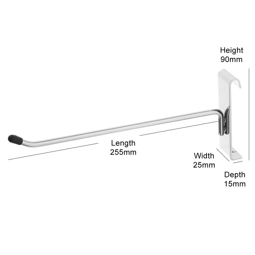 10 Inch Single Arm For Grid Mesh Panels