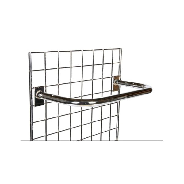 Side Hanging Rail For Grid Mesh Panels
