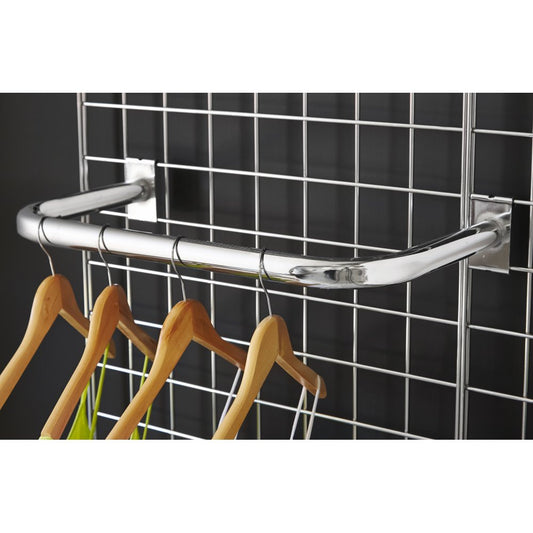 Side Hanging Rail For Grid Mesh Panels