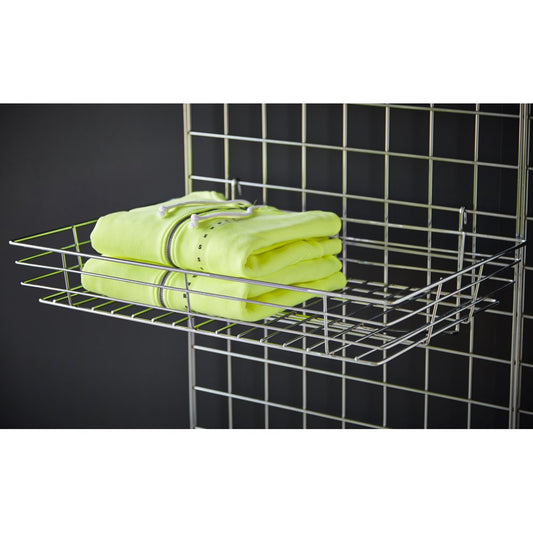 Heavy-Duty Hanging Wire Basket - H100 x W610 x D425mm