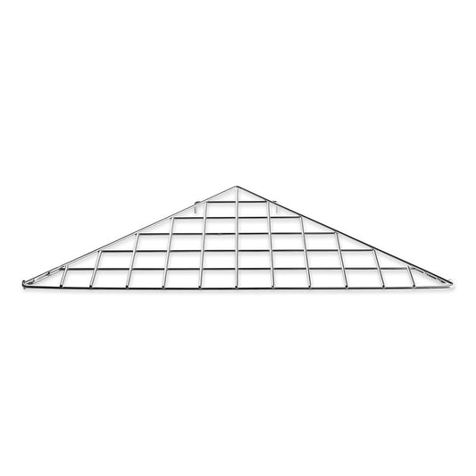 Triangular Shelf For Grid Mesh Panels