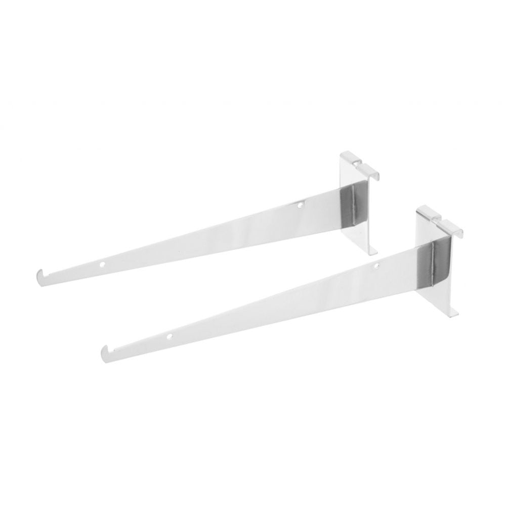 Acrylic Shelf Complete With Brackets For Grid Mesh Panels