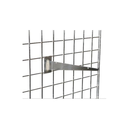 Shelf Bracket For Grid Mesh Panels - Single