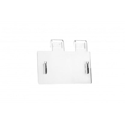 Clear Leaflet Holders/Dispensers For Grid Mesh Panels