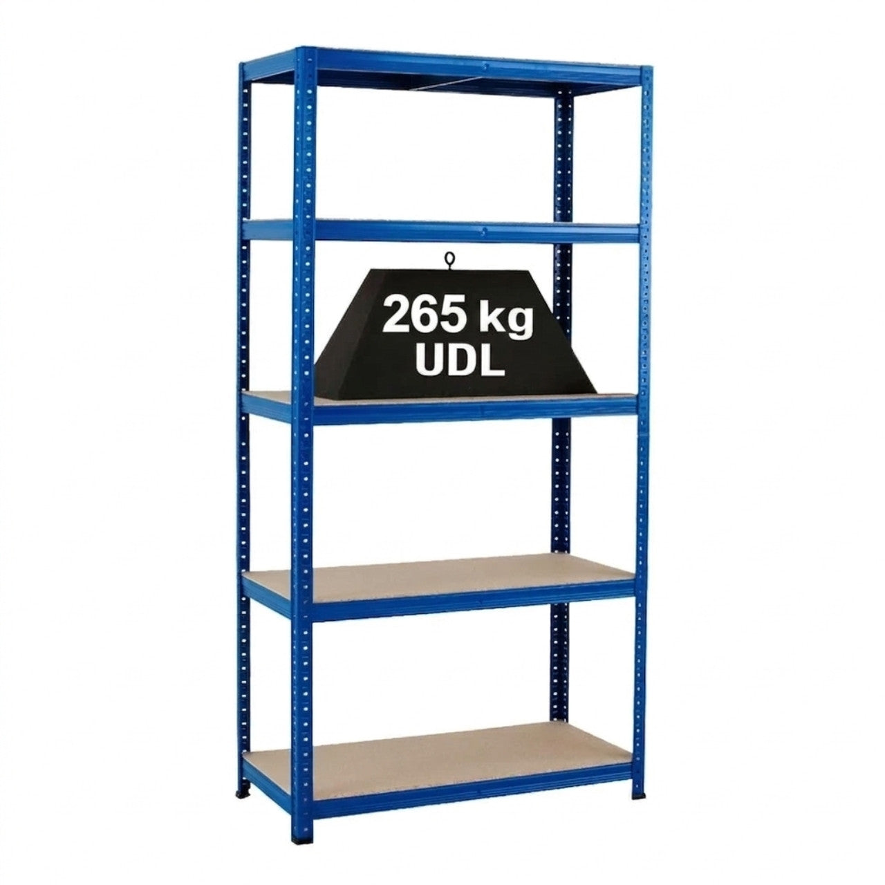 3 x Multipurpose Economy Shelving Units  - Blue - H1780 x W900 x D450 mm